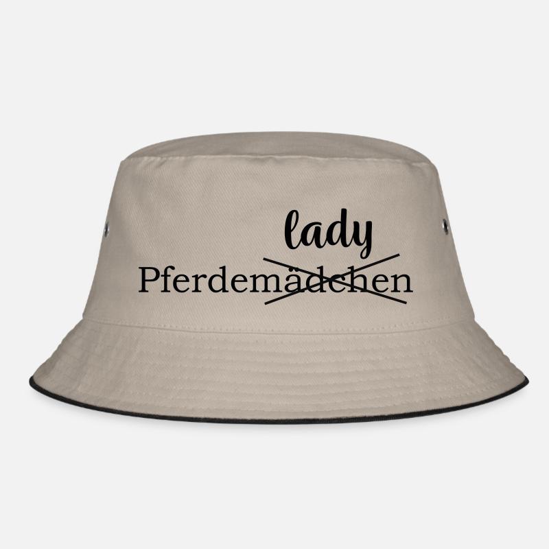 Pferdelady Pferdemädchen Bucket Hat