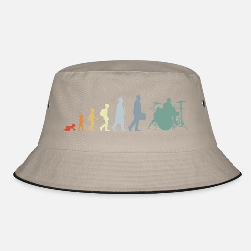 Drummer Evolution Bucket Hat
