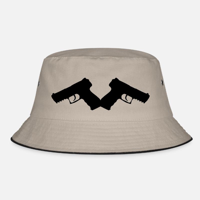 gun2_2_mal6 Bucket Hat