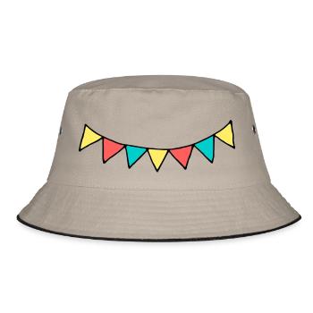 garland - Bucket Hat - khaki/black - Front