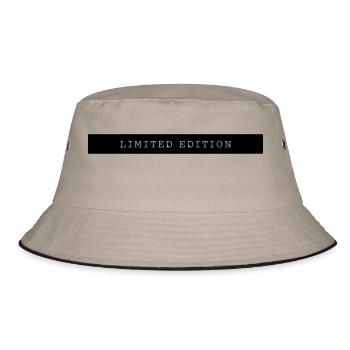 Limited Edition - Bucket Hat - khaki/black - Front