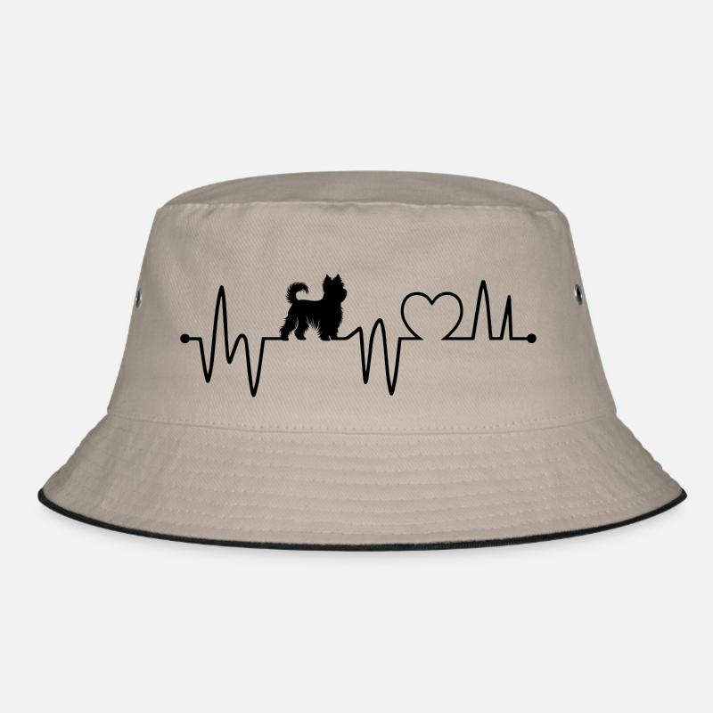 Herzschlag Hund Bucket Hat