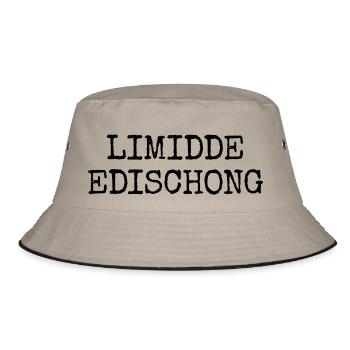 Limidde Edischong - Hessische Edition echte Hessen - Bucket Hat - Khaki/Schwarz - Vorne