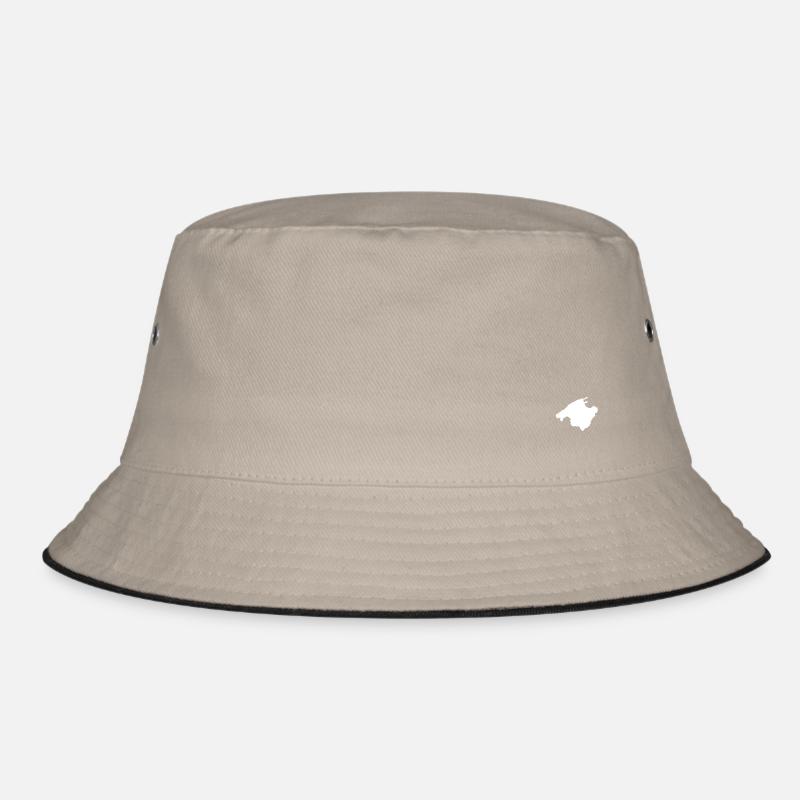 Mallorca Brustlogo Bucket Hat