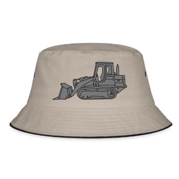 Bulldozer bouteur 2 - Bob - kaki/noir - Devant