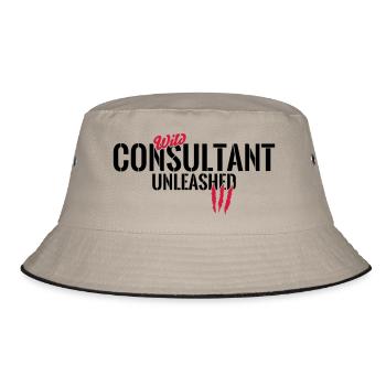 Wilder Adviser unleashed - Bucket Hat - khaki/black - Front