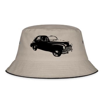 vintage voiture 203 ok2 - Bob - kaki/noir - Devant