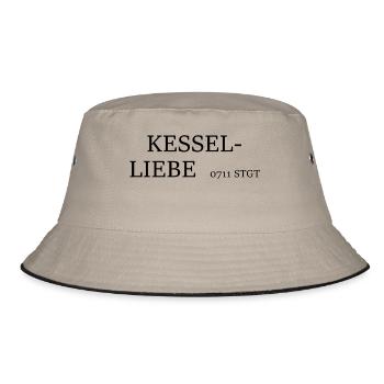 BOILER LOVE - Bucket Hat - khaki/black - Front