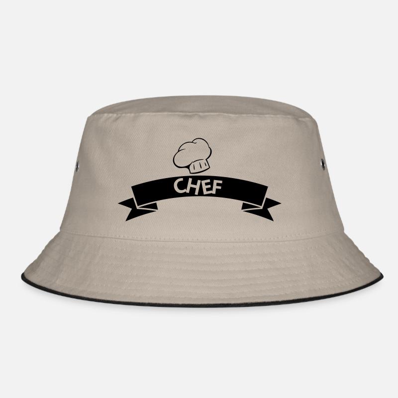 Chef ruban - Bob - kaki/noir