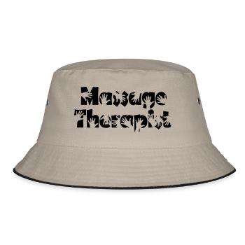 Massage Therapist - Bucket Hat - khaki/black - Front