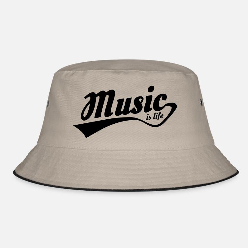 music is life Bucket Hat