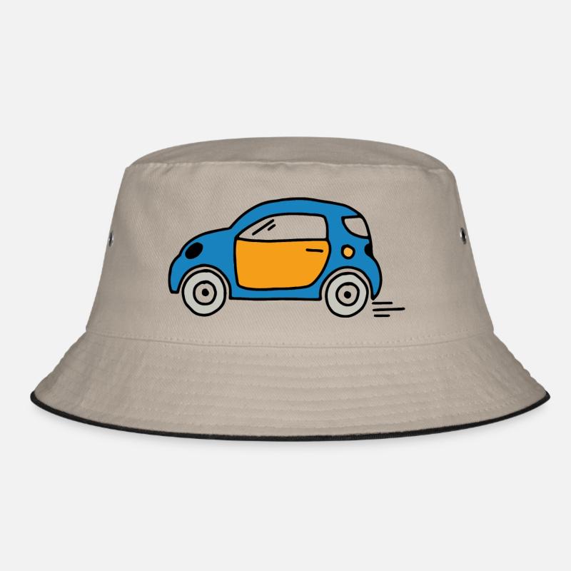 Auto - Bucket Hat - Khaki/Schwarz