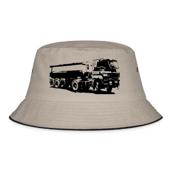 Truck - Bucket Hat - Khaki/Schwarz - Vorne