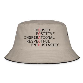 Coach - Bucket Hat - khaki/black - Front