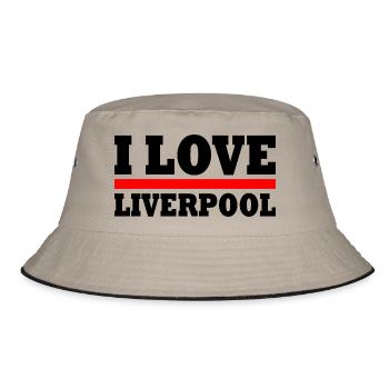 Liverpool - Bucket Hat - khaki/black - Front