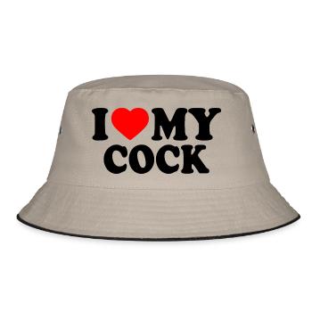 I love my cock - Bob - kaki/noir - Devant