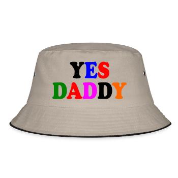 Yes daddy - Bob - kaki/noir - Devant