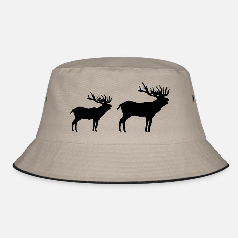 rehe silhouette Bucket Hat