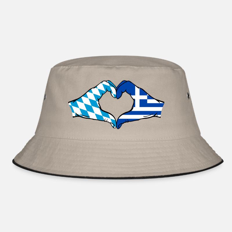 Bavière, Grèce, Drapeau, Aiguilles, Coeur Bob