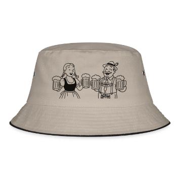 M. Bier und Frau Bier - Bob - kaki/noir - Devant
