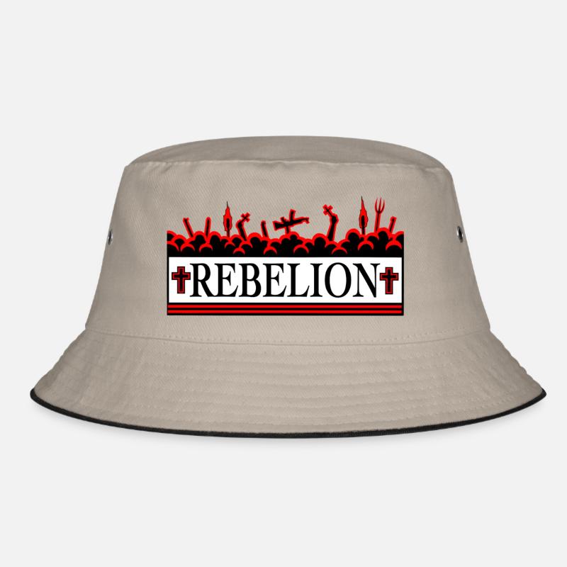 DIE REBELLION ROT. Bucket Hat