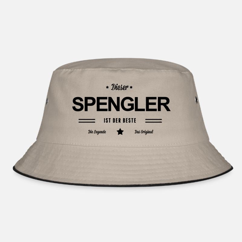 Bester Spengler - Bucket Hat - Khaki/Schwarz