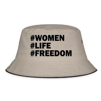 Women life freedom - Bob - kaki/noir - Devant