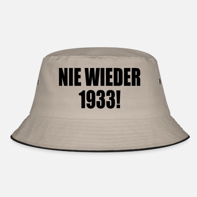 Never again 1933 Bucket Hat
