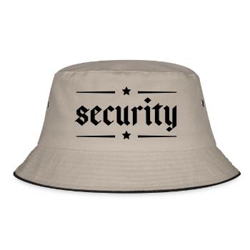 Security - Bucket Hat - khaki/black - Front