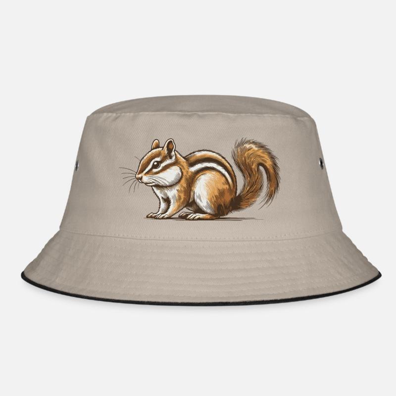 Chipmunk Bucket Hat
