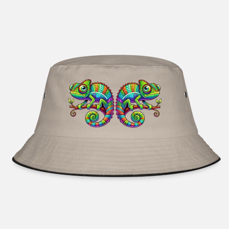 chamäleons Bucket Hat