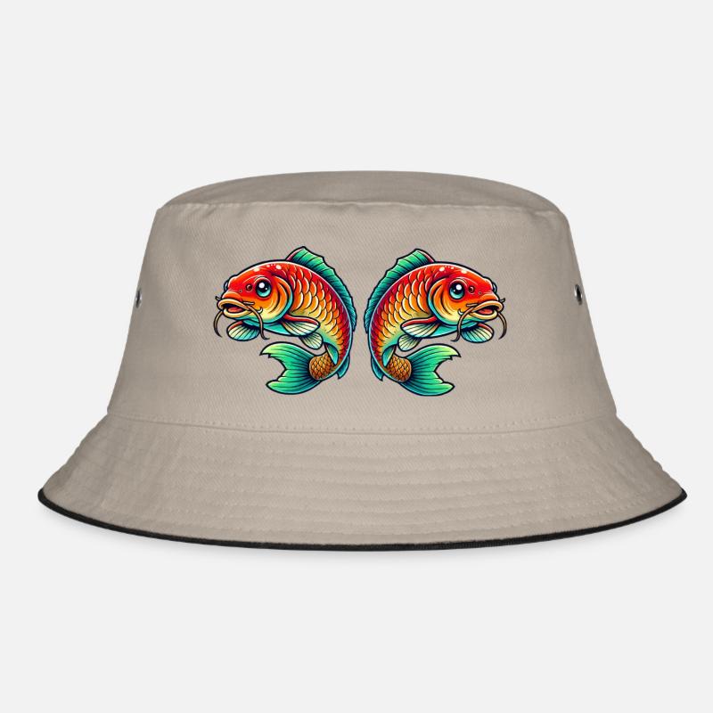 Fish Carp Bucket Hat