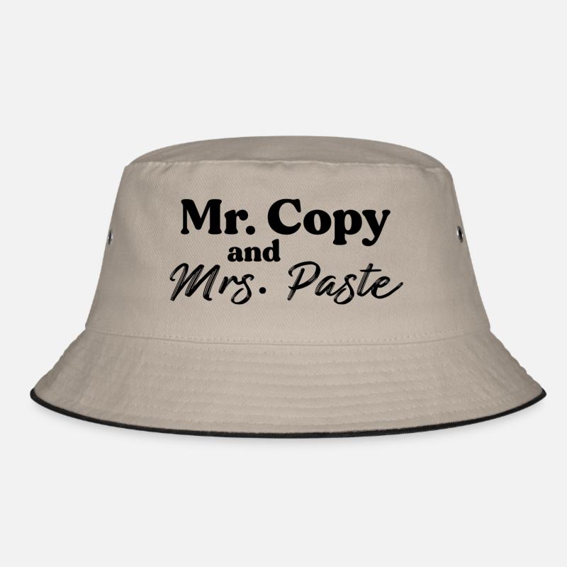 Mr. Copy and Mrs. Paste Bucket Hat