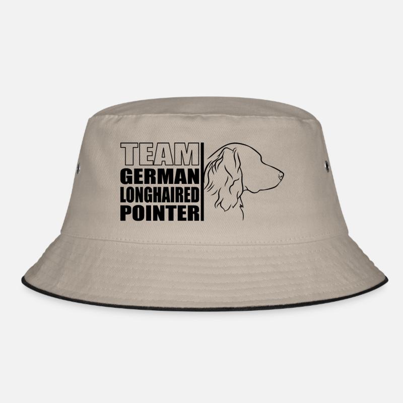 TEAM German Longhaired Pointer Hunde Hund Wilsigns Bucket Hat