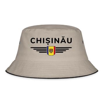 T-shirt Chișinău – L’amour de la capitale - Bob - kaki/noir - Devant