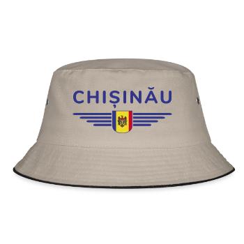 T-shirt Chișinău – L’amour de la capitale - Bob - kaki/noir - Devant