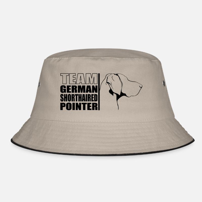 TEAM German Shorthaired Pointer Hunde Wilsigns Bucket Hat