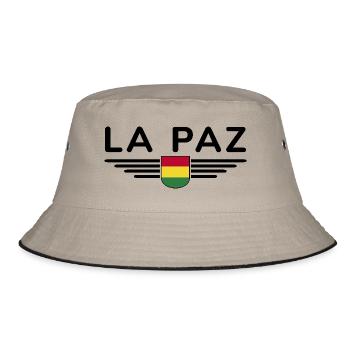 La Paz Bolivia Fans T-Shirt Design - Bob - kaki/noir - Devant