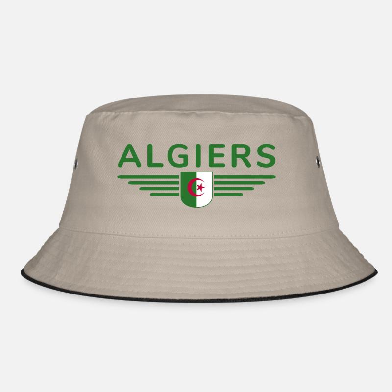 Alger Design – Capitale de l’Algérie - Bob - kaki/noir