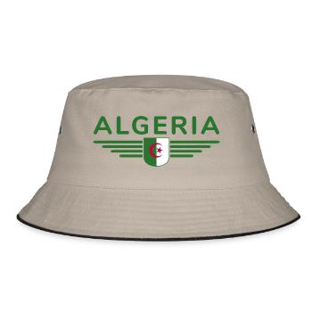 Algeria Design – Fierté de l’Afrique du Nord - Bob - kaki/noir - Devant