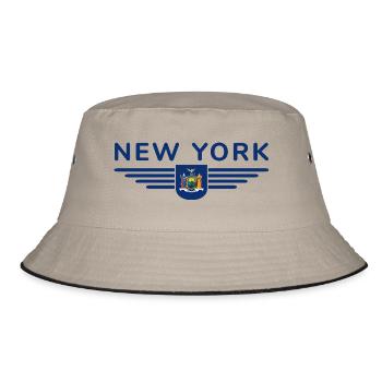 T-shirt de supporter de New York – Parfait pour les fans ! - Bob - kaki/noir - Devant