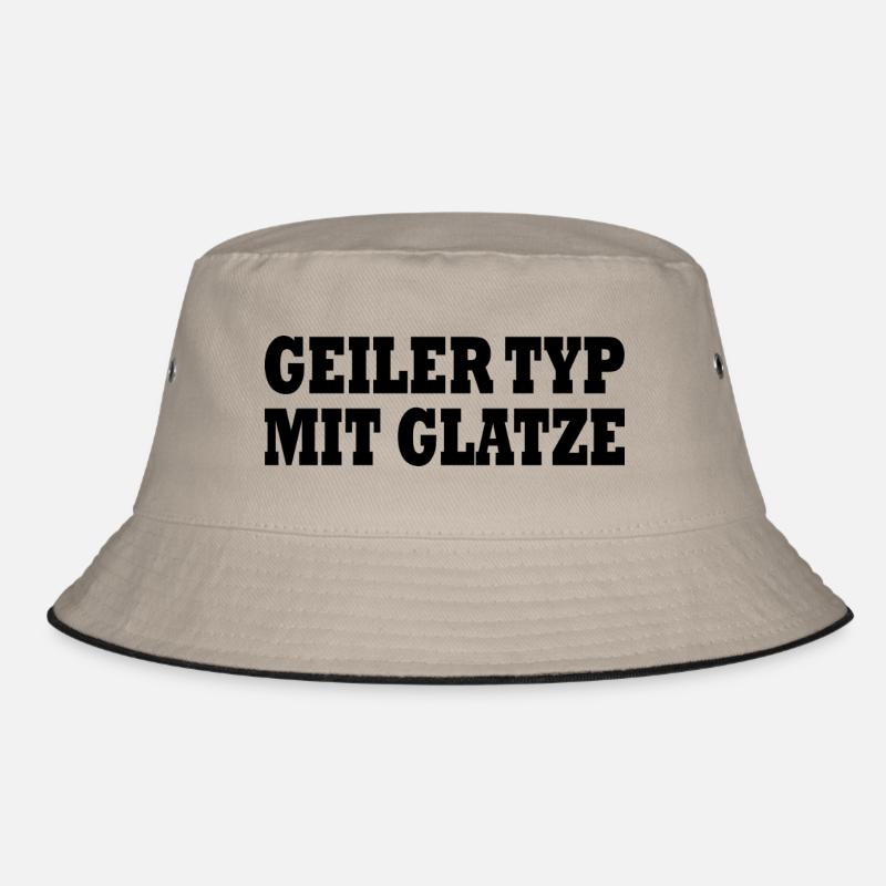 geiler typ mit glatze Bucket Hat