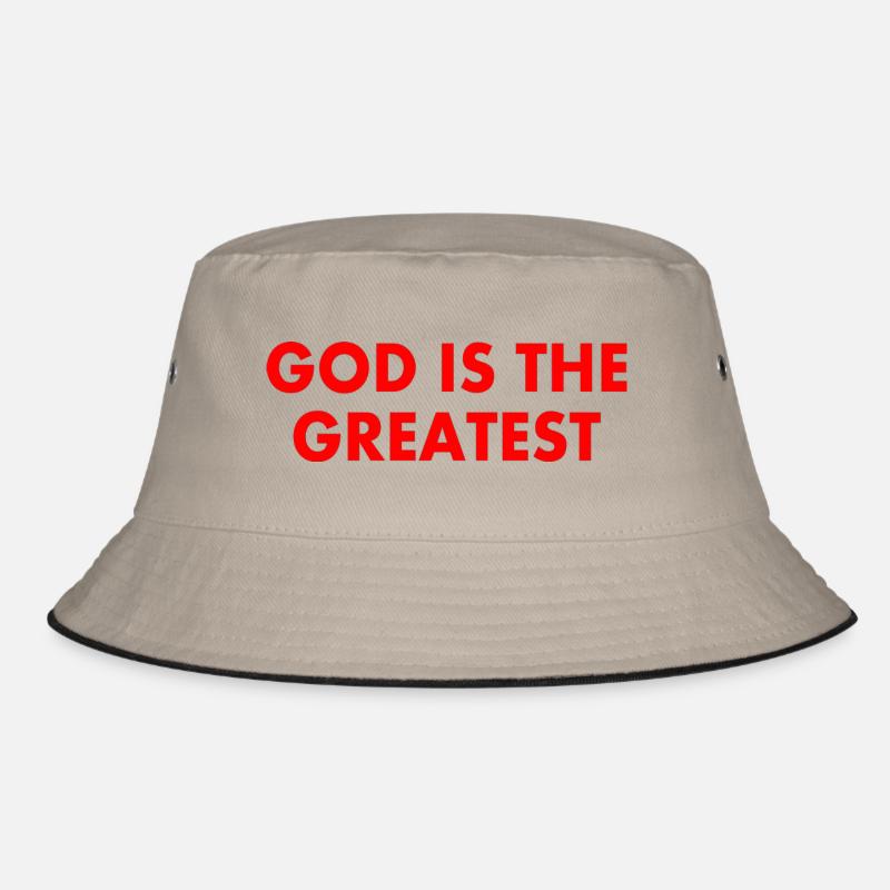 god is the greatest Bucket Hat