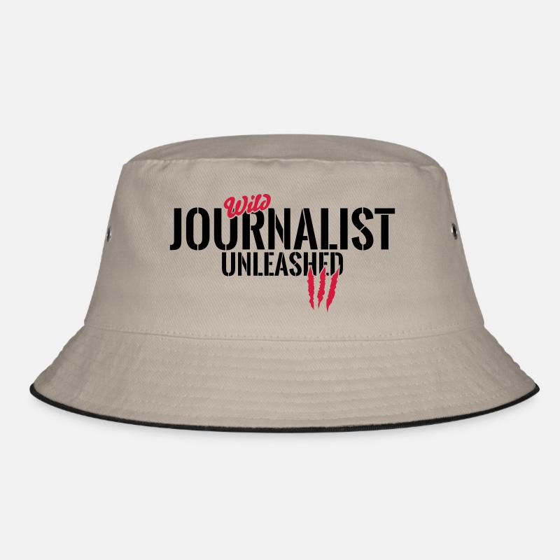 Wild journalist unleashed Bucket Hat