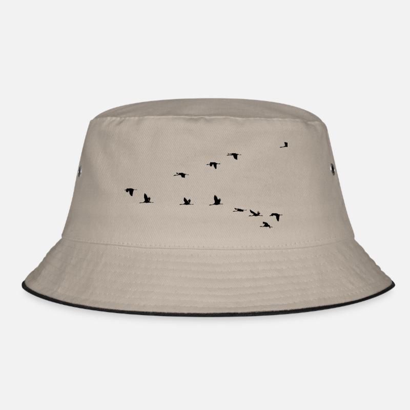migratory birds Bucket Hat