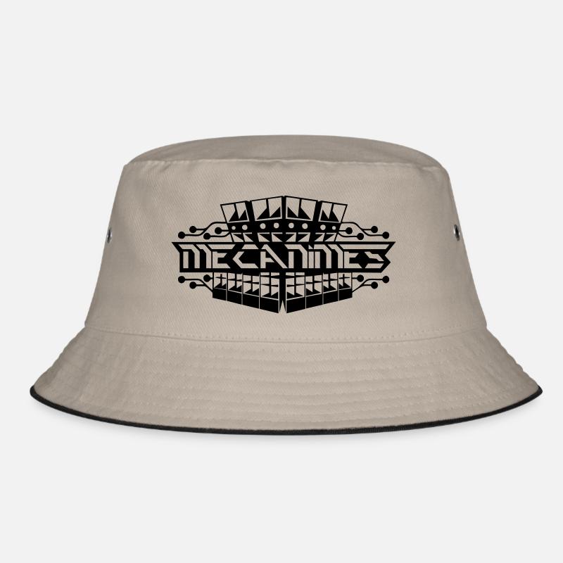 MECHANISMS - Bucket Hat - Khaki/Schwarz