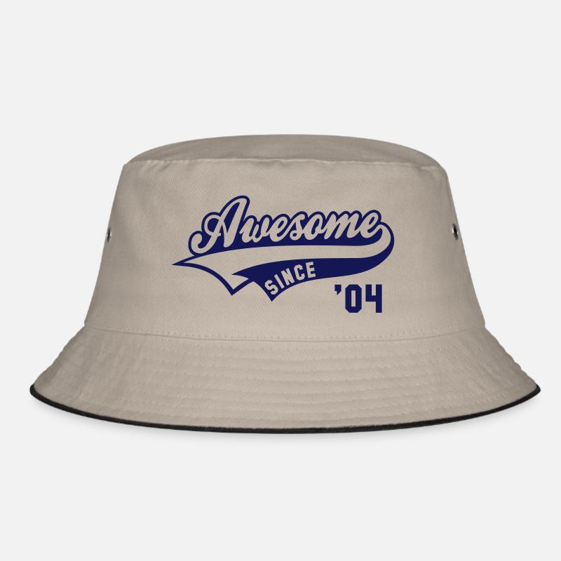Awesome SINCE 2004 - Birthday Geburtstag Bucket Hat
