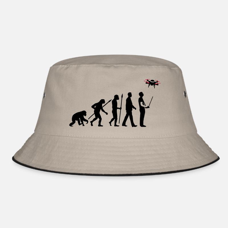 Evolution Modellflieger Drohne 4 Propeller Bucket Hat