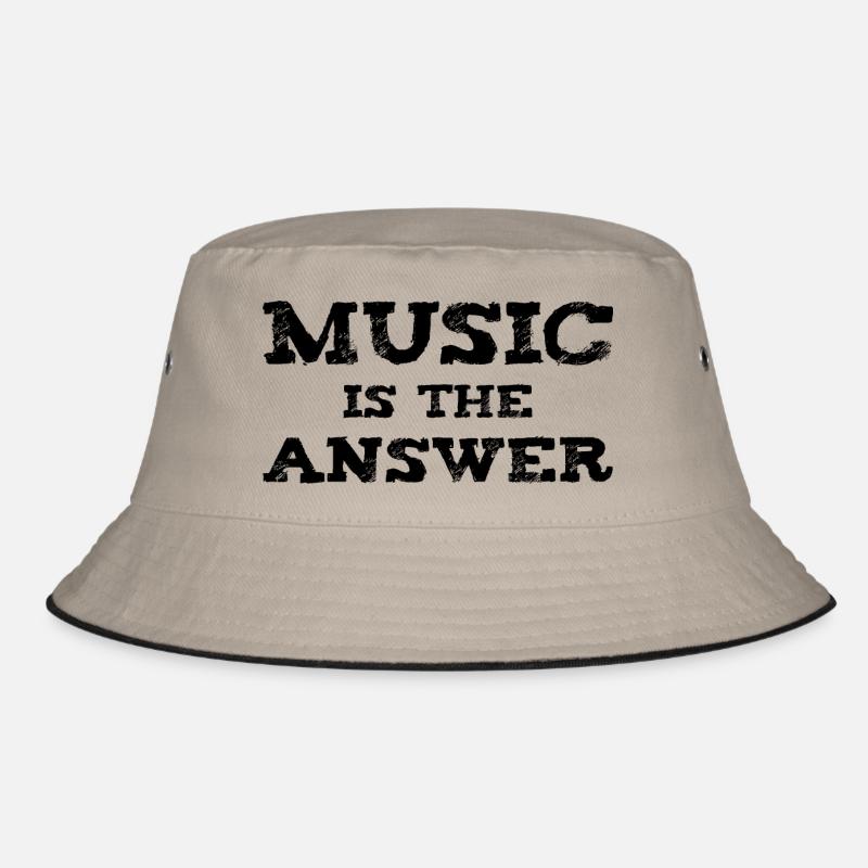Music is the Answer Bucket Hat