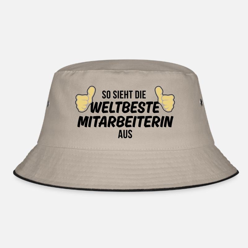 die weltbeste mitarbeiterin Bucket Hat